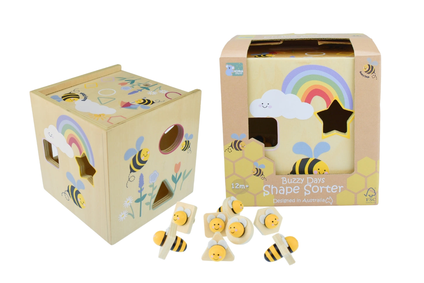 BUZZY DAYS BEE SHAPE SORTER