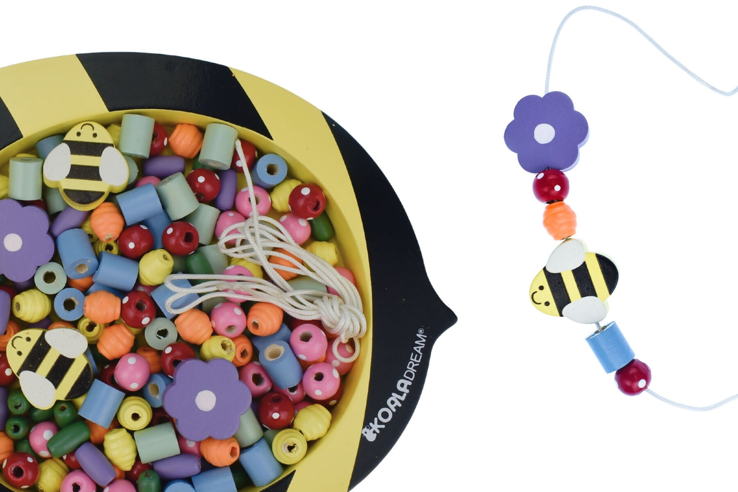 BUZZY DAYS BEAD LACING BEE