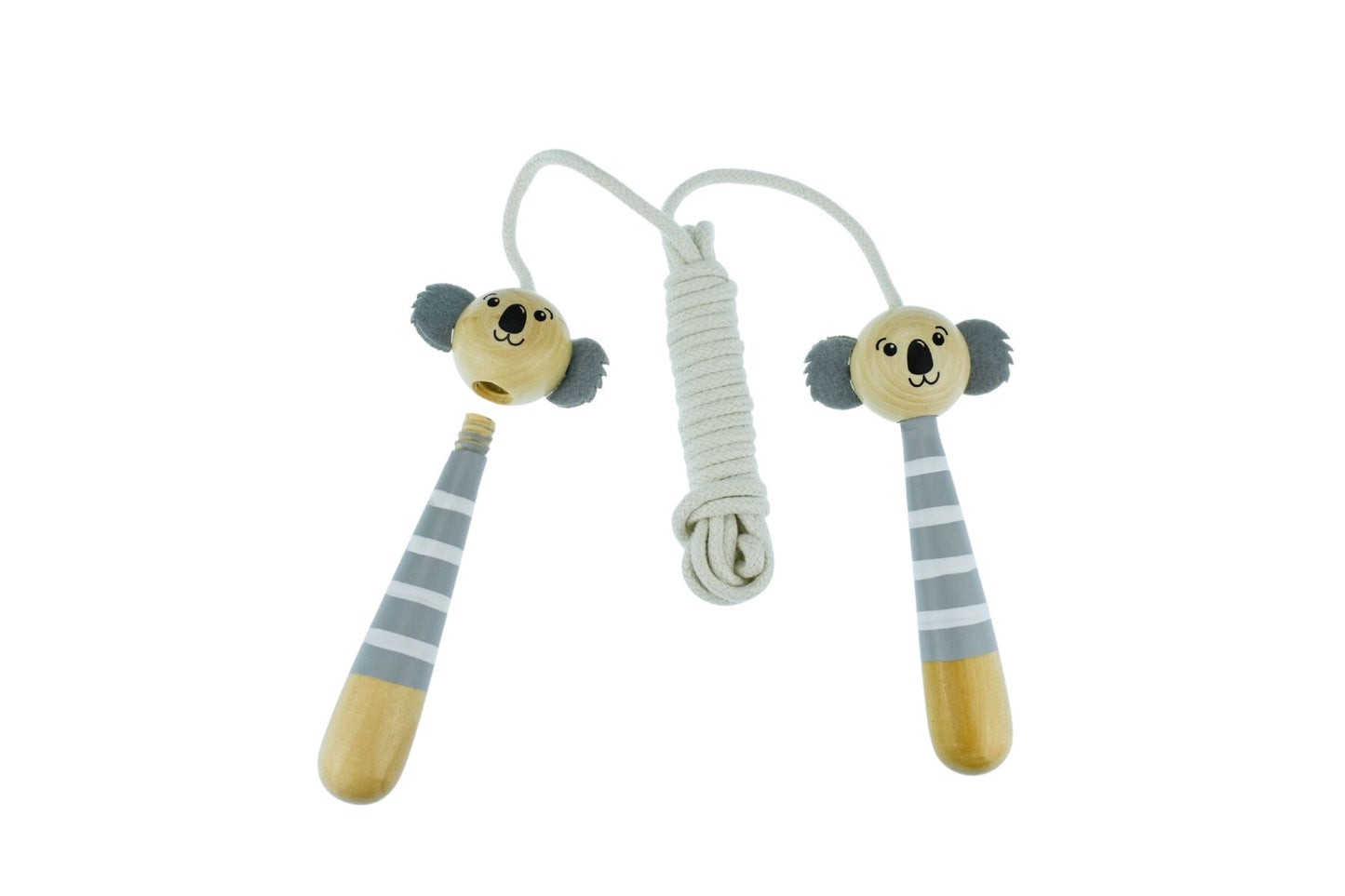 BUSH BUDDIES KOALA WOODEN ADJUSTABLE SKIPPING ROPE
