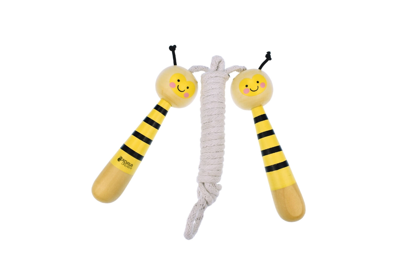 BUZZY DAYS BEE WOODEN ADJUSTABLE SKIPPING ROPE