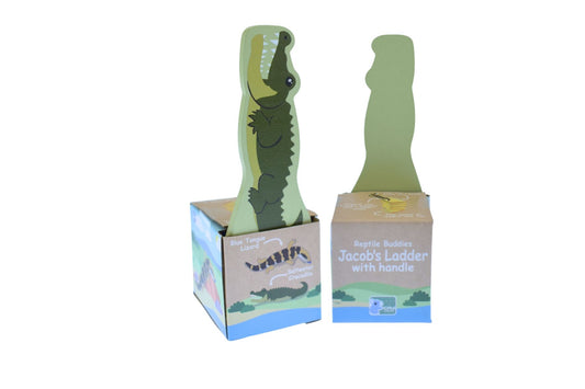 AUSSIE REPTILE JACOBS LADDER WITH HANDLE CROCODILE