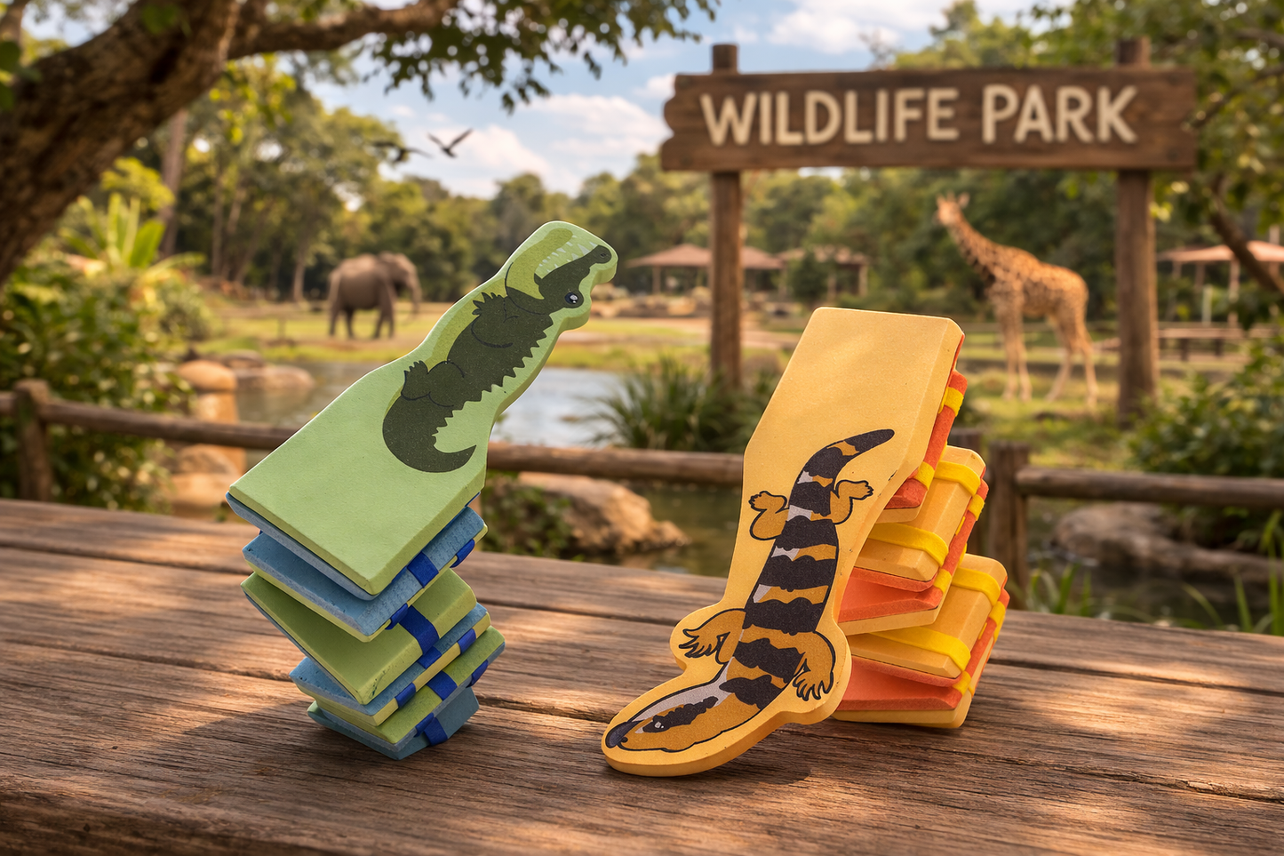 AUSSIE REPTILE JACOBS LADDER WITH HANDLE CROCODILE