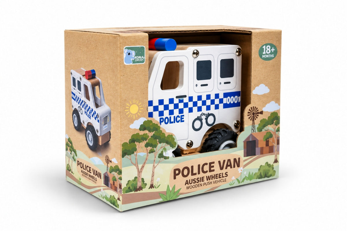 AUSSIE WHEELS POLICE VAN