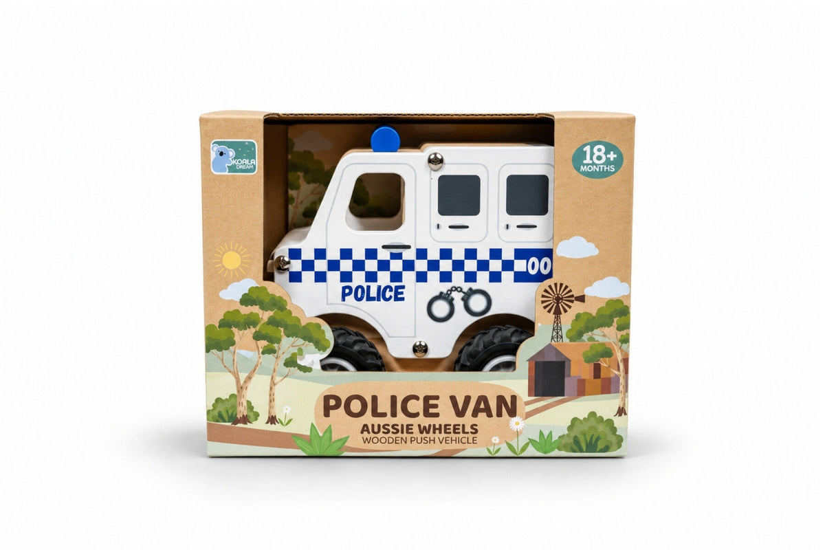 AUSSIE WHEELS POLICE VAN
