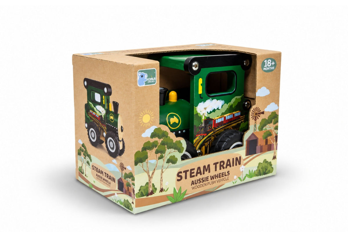 AUSSIE WHEELS STEAM TRAIN