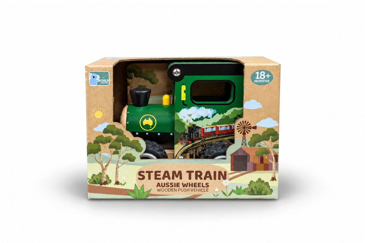 AUSSIE WHEELS STEAM TRAIN